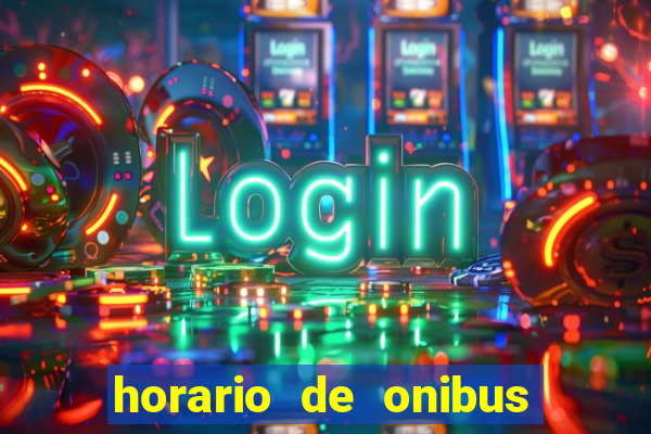 horario de onibus joinville vila nova via walmor harger